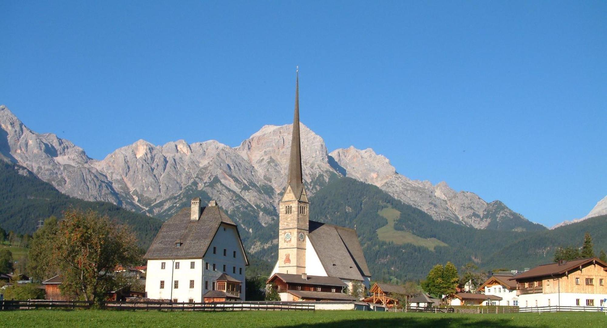 Haus Machreich Apartamento Maria Alm am Steinernen Meer Exterior foto