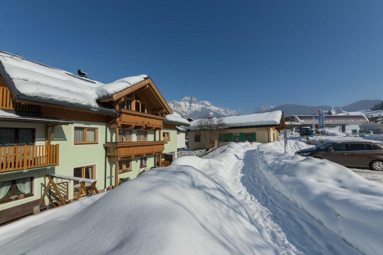Haus Machreich Apartamento Maria Alm am Steinernen Meer Exterior foto